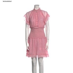 100% silk candy pink super flattering jonathan simkhai dress